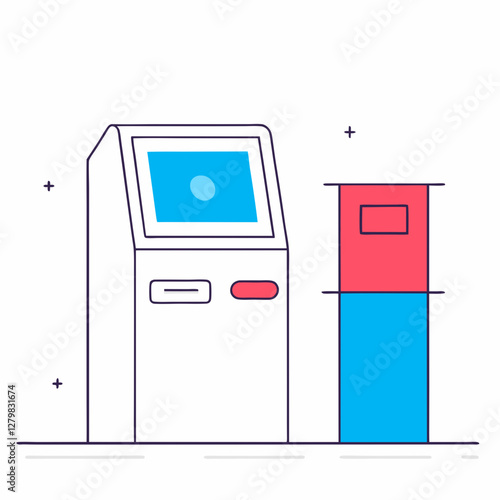 Digital Kiosk: Modern Information Station