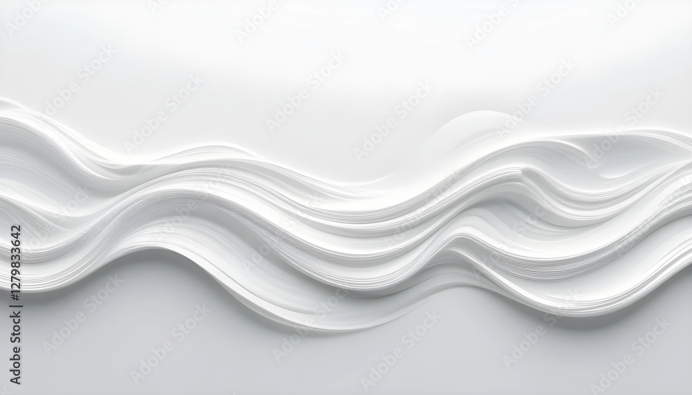 Obraz premium abstract blue wave background