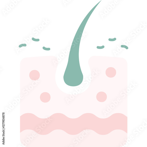 Dandruff Illustration