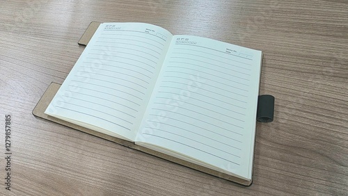 Open notbook for take note