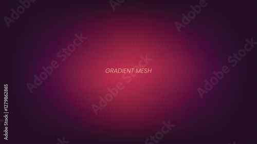 Abstract Vector Background with Gradient Mesh in Pink, Purple, and Maroon Colors