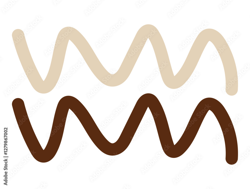Abstract Lines Zigzag and Wavy Decorative Flow Abstract Lines Zigzag and Wavy Decorative Flow