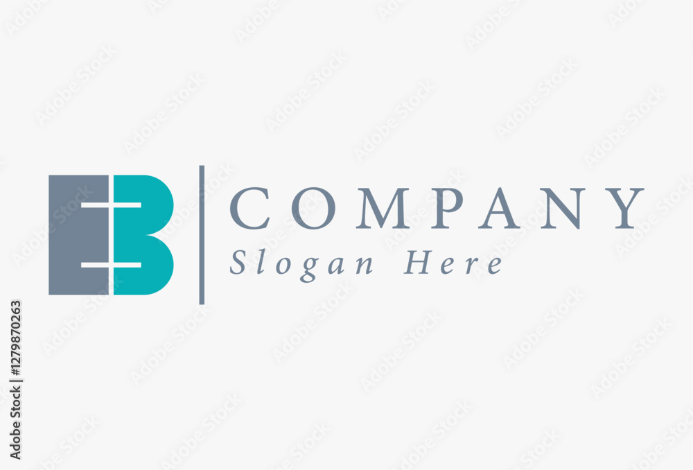 Initial Letter E B Logo. combined dual Geometric Shape as letter. Simple Minimal Logotype Concept. Universal Symbol for Business, Branding, Corporate, Company related with Letter E and B. Initial Letter E B Logo. combined dual Geometric Shape as letter. Simple Minimal Logotype Concept. Universal Symbol for Business, Branding, Corporate, Company related with Letter E and B.