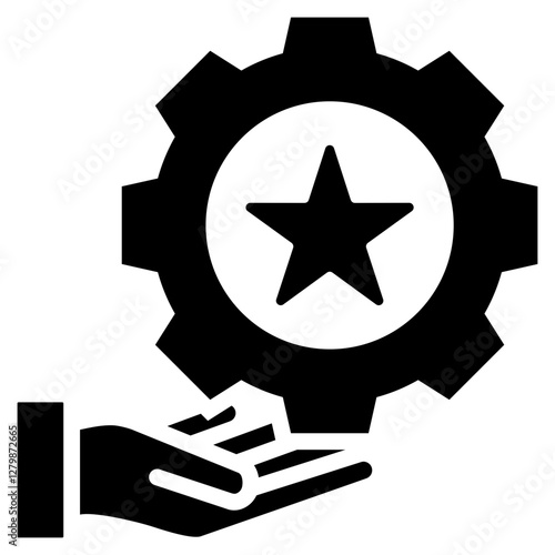 Specialized Service Glyph Icon