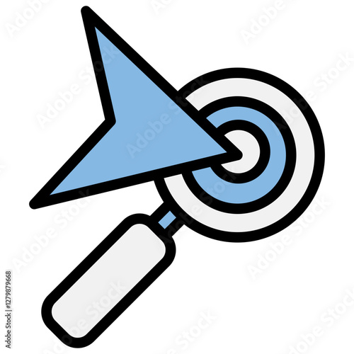 Niche Blue Black Icon