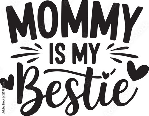 Mother's Day SVG T-Shirt Design Vector file