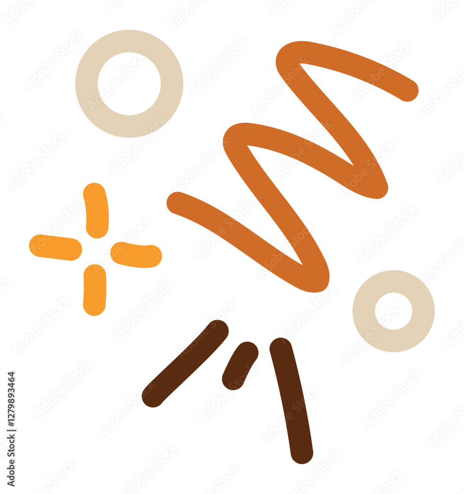 Abstract Lines Doodle Geometric Artistic Design Abstract Lines Doodle Geometric Artistic Design