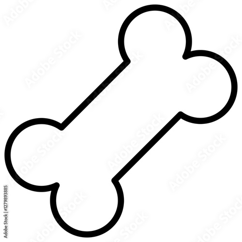 Bone Outline Icon