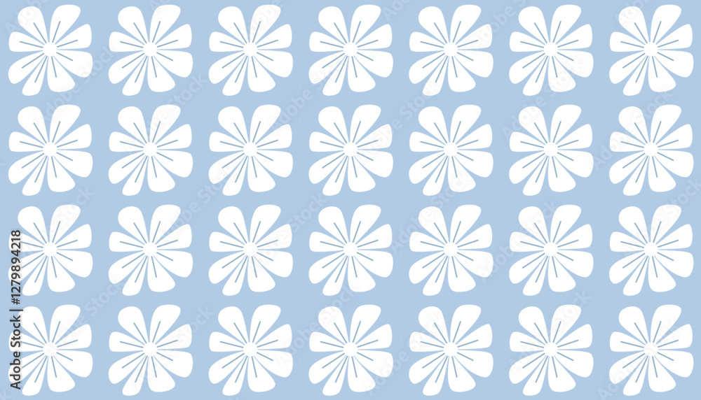 blue flower pattern background blue flower pattern background
