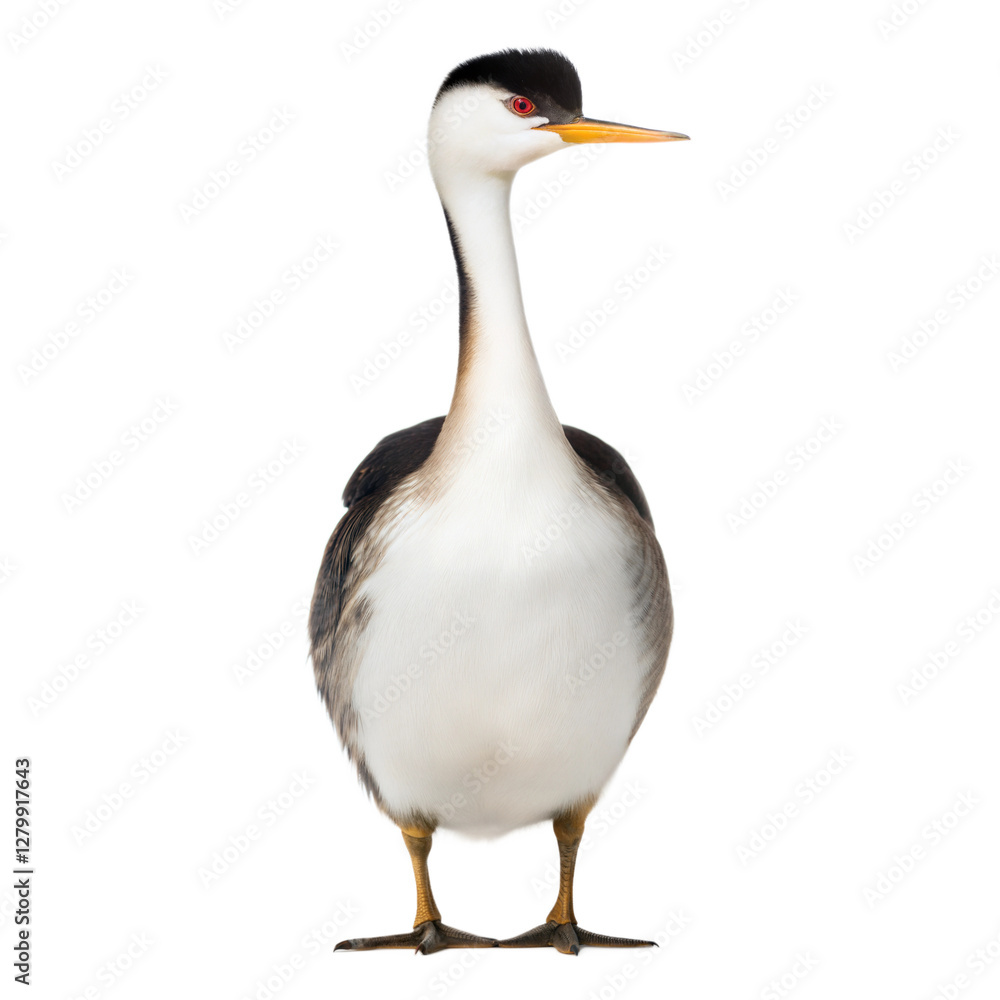 Obraz premium Clark-s-Grebe AI Generated Image