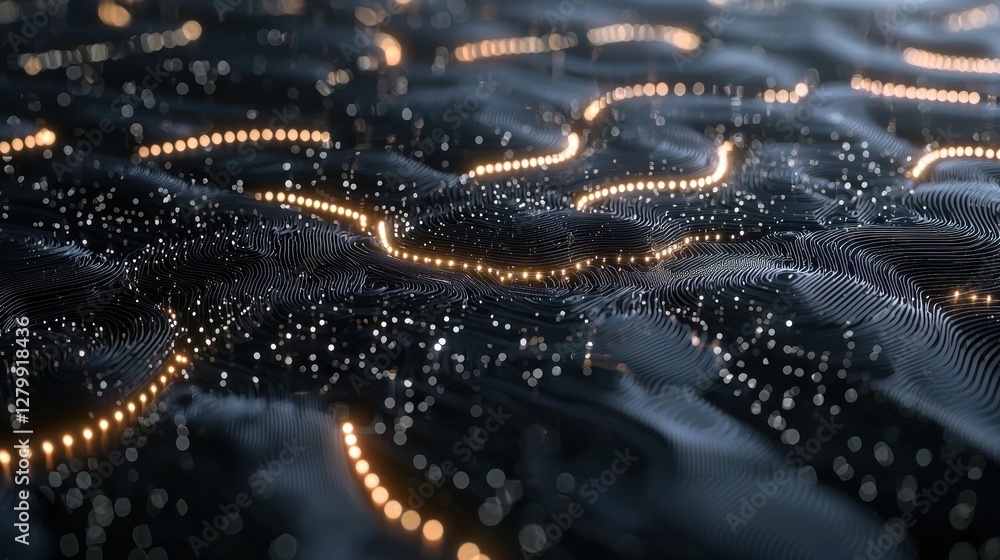 Obraz premium Digital Brain: Machine Learning for Complex Data Analysis