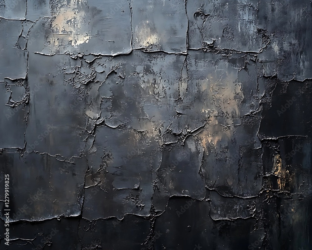 Obraz premium Dark textured wall background