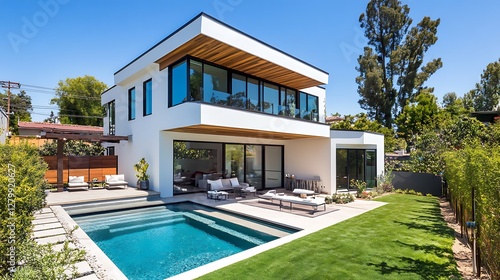 Wallpaper Mural A Luxury Smart Home with Futuristic Design and Advanced Automation
 Torontodigital.ca