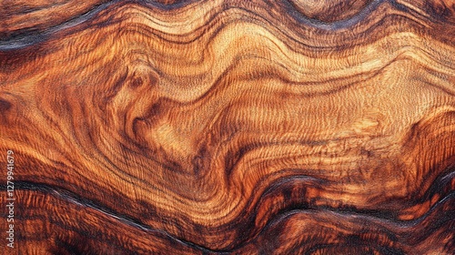 Detailed and close up view of some textured wood grain