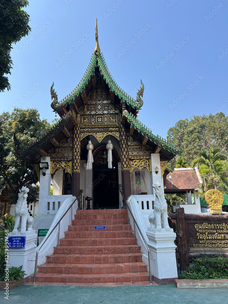 Wat Umongmahatherachan Buddhist temple in Chiang Mai