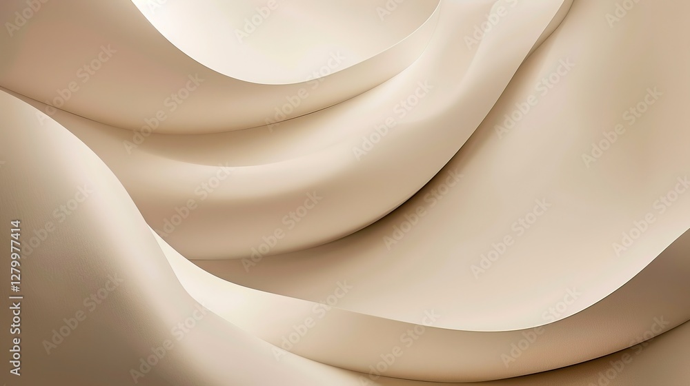 Obraz premium Taupe paper background boasting a soft, grainy texture and subtle curves. This background provides a warm, earthy aesthetic that can enhance a wide range of design works, from rustic to modern project