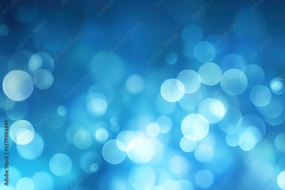 Abstract blue bokeh background with bright circles. Abstract blue bokeh background with bright circles.