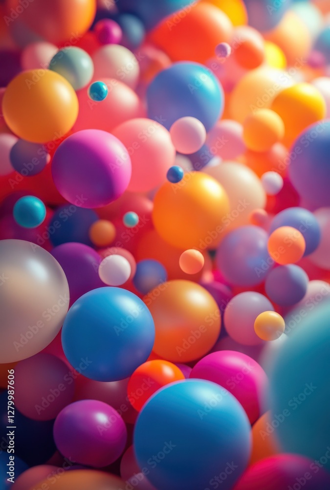A Colorful Abstract Background of Floating Bubbles in Various Sizes and Hues Creating a Joyful and Playful Atmosphere for Creative Designs A Colorful Abstract Background of Floating Bubbles in Various Sizes and Hues Creating a Joyful and Playful Atmosphere for Creative Designs