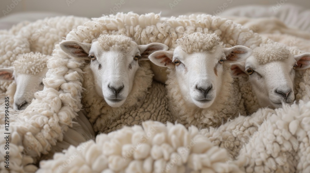 Sheepskin: A natural, soft material from sheep, sheepskin is prized for its insulating qualities, used in warm clothing, rugs, and upholstery.
Sheepskin: A natural, soft material from sheep, sheepskin is prized for its insulating qualities, used in warm clothing, rugs, and upholstery.