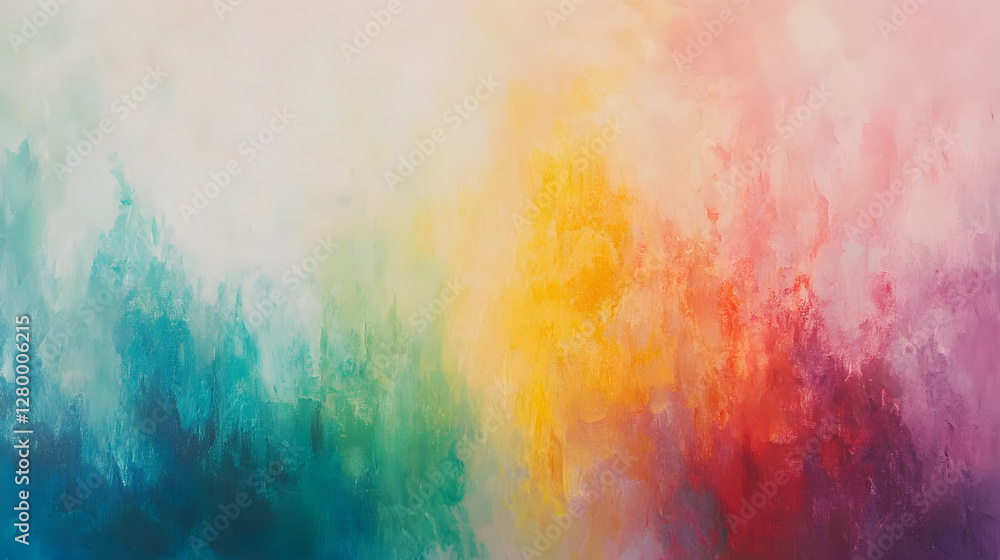 Fototapeta premium texture with a vibrant spectrum of colors melting into one another 