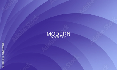 Elegant Purple Abstract Background with Smooth Dynamic Curves