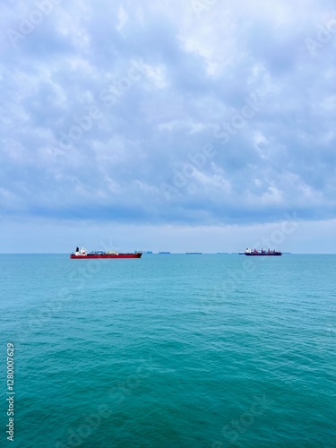 boat on the sea