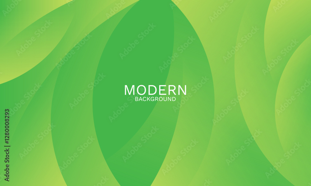 Elegant Gradient Green And Yellow Abstract Background with Smooth Dynamic Curves Elegant Gradient Green And Yellow Abstract Background with Smooth Dynamic Curves