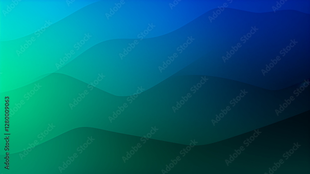 Gradient Royal blue blending into deep emerald an - Abstract Modern Background 02 Gradient Royal blue blending into deep emerald an - Abstract Modern Background 02