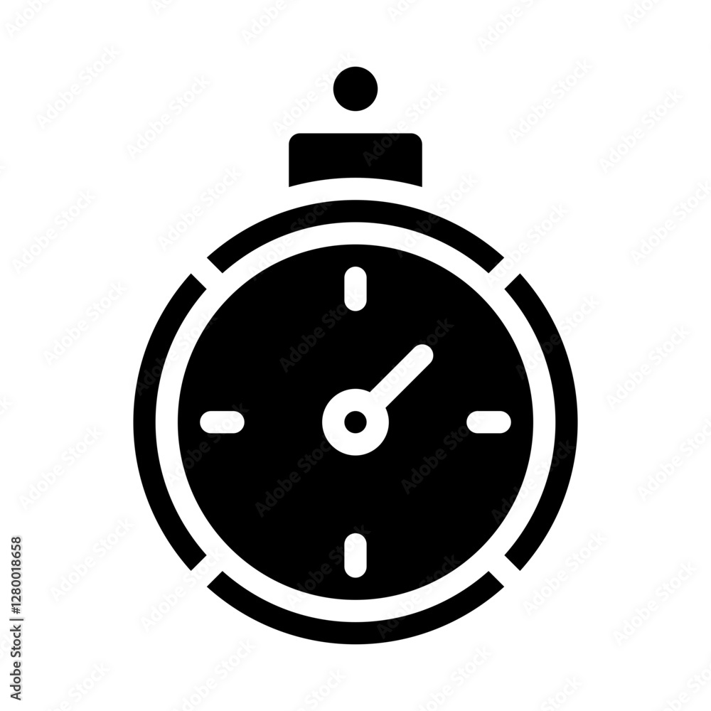 Timer Solid Icon Timer Solid Icon