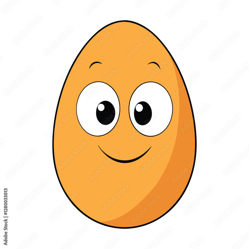 A cute, smiling egg with big, expressive eyes, ready to brighten up your day! This fun and playful coloring page is perfect for kids who love quirky characters. A cute, smiling egg with big, expressive eyes, ready to brighten up your day! This fun and playful coloring page is perfect for kids who love quirky characters.