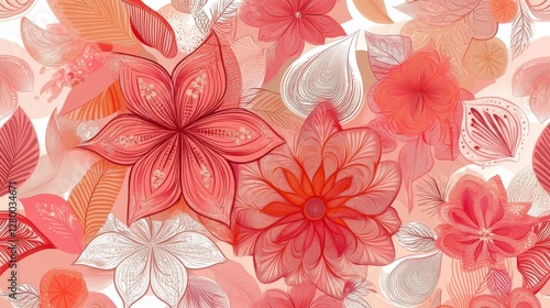 Botanical gallery colorful digital illustrations of nature's beauty