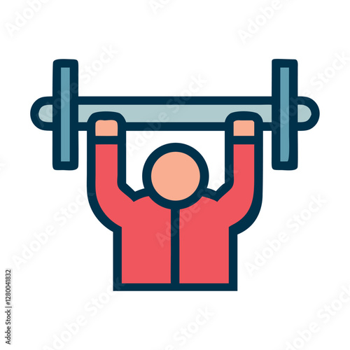 calisthenics male overhead press icon
