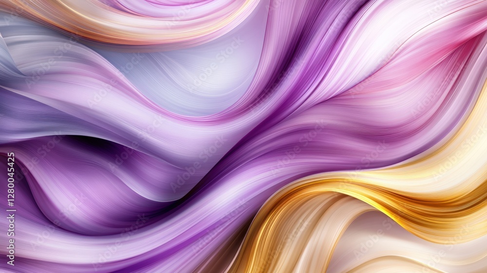 Dynamic swirls of color abstract art digital creation vibrant palette close-up visual harmony