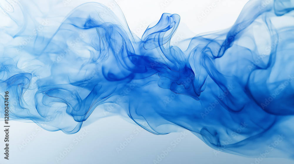 Drifting blue smoke Drifting blue smoke