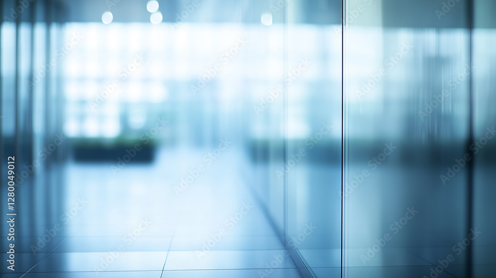 Blurred modern office space Blurred modern office space