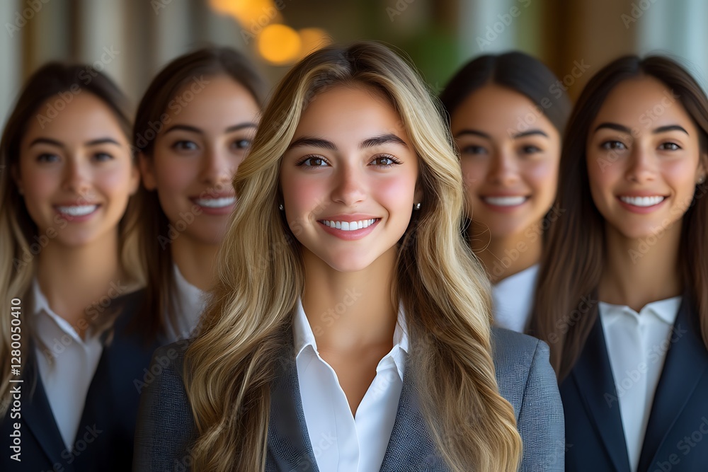 Confident Women Business Professionals Indoor Confident Women Business Professionals Indoor