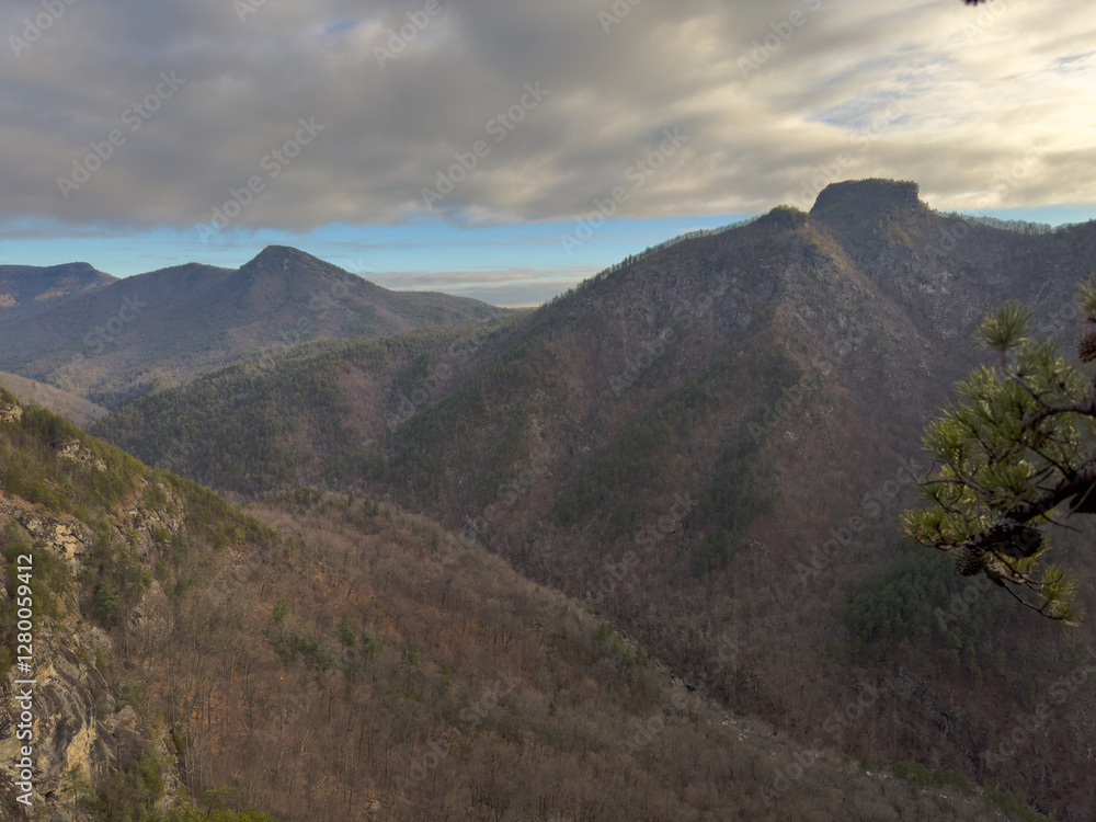 mountain landscape with clouds mountain landscape with clouds