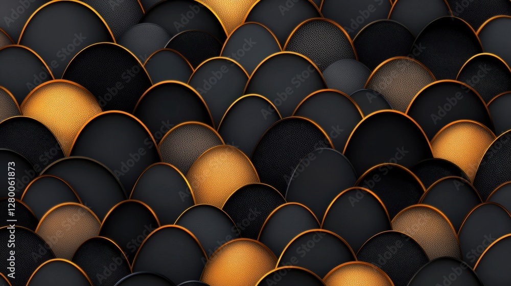 Fototapeta premium Abstract pattern design digital art graphic creative space close-up view visual impact