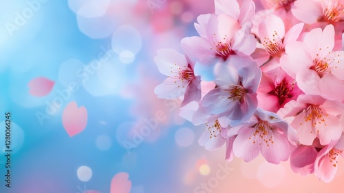 Cherry blossom bloom nature floral photography soft background close-up serenity