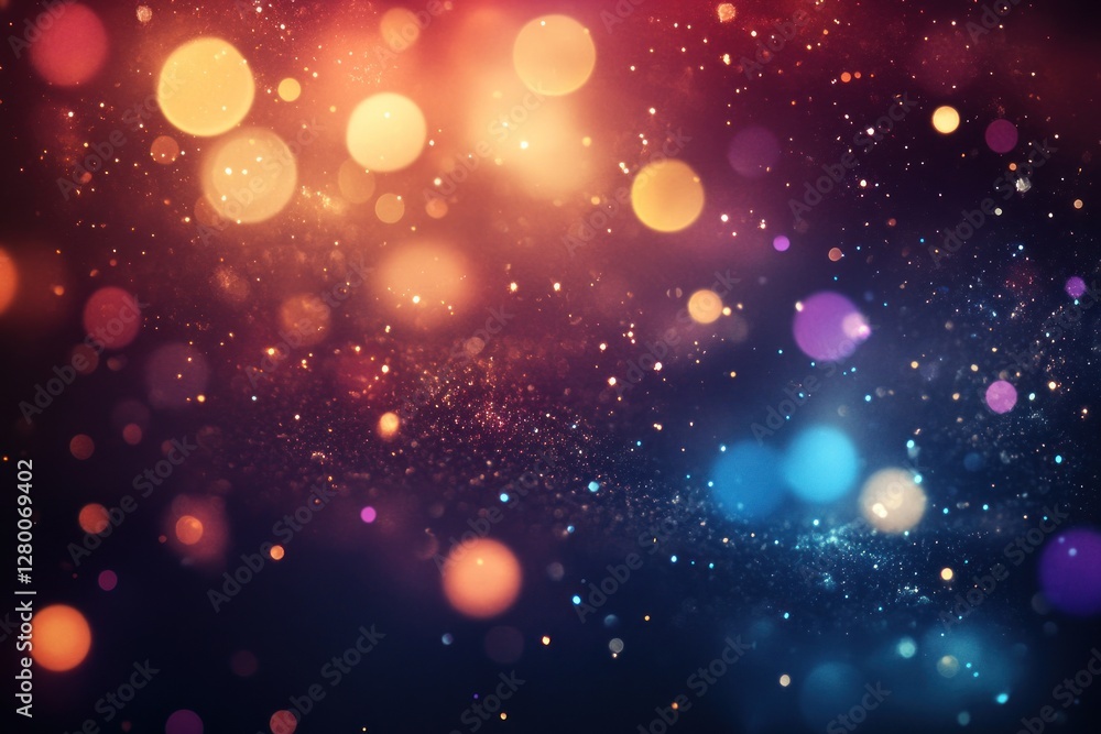 Abstract colorful bokeh lights and sparkles background. Abstract colorful bokeh lights and sparkles background.