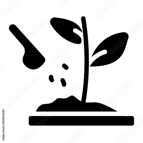 Fertilize Solid Icon