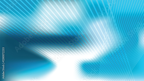 Abstract blue white background circle geometric shape concept luxury scene vector illustration with copy-space.	