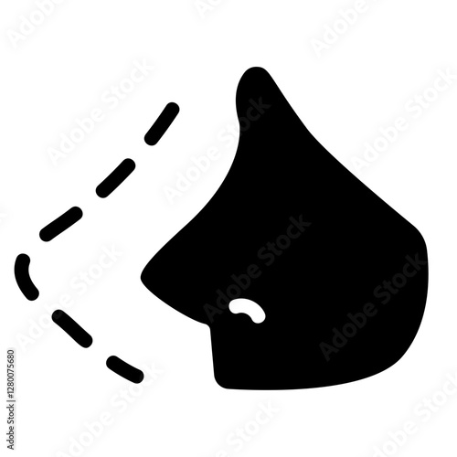 Nose surgery Solid Icon