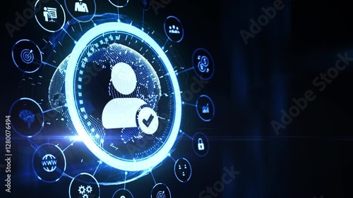 Business, Technology, Internet and network concept. Human Resources HR management recruitment employment headhunting concept.
