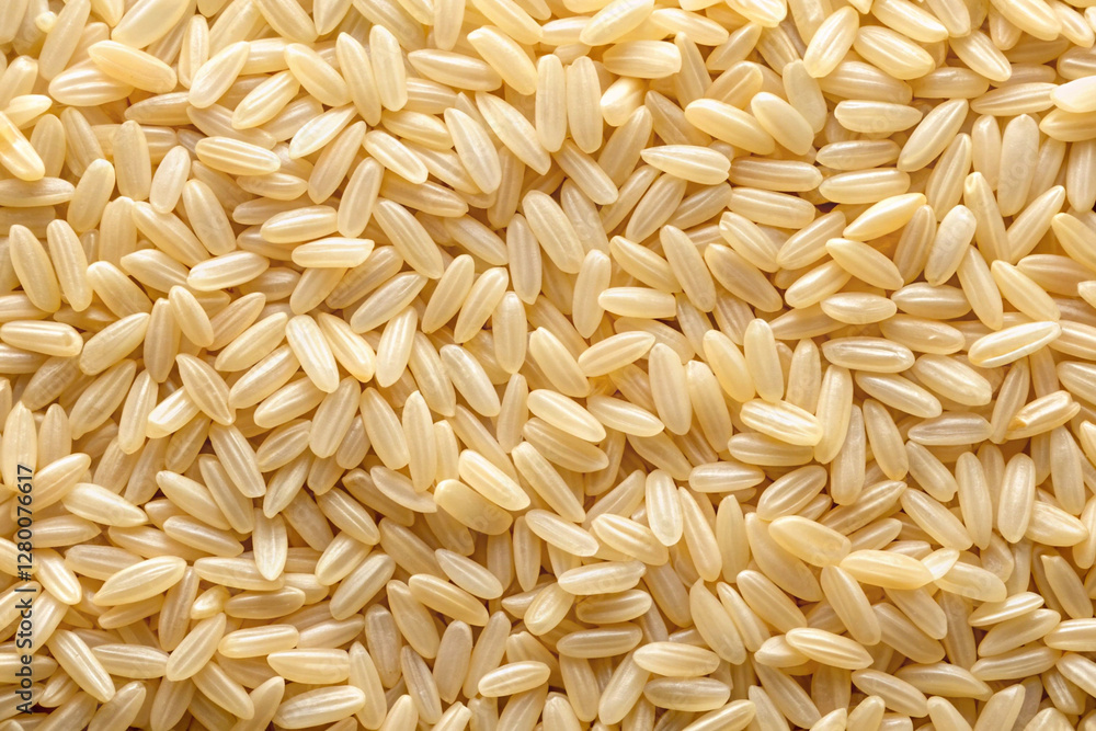 Golden Grains of Rice: A close-up, detailed view of uncooked, golden rice grains scattered, textures and the subtle variations, showcasing nature's simplicity. Golden Grains of Rice: A close-up, detailed view of uncooked, golden rice grains scattered, textures and the subtle variations, showcasing nature's simplicity.