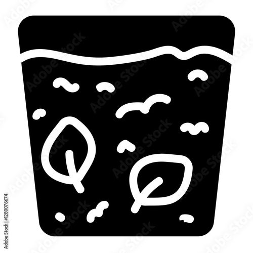Plant seeds Solid Icon