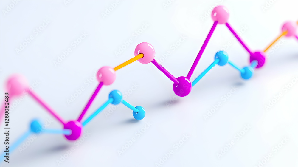 Vibrant Financial Trends, an abstract representation of fluctuating market data using colorful lines to illustrate dynamic financial patterns. Vibrant Financial Trends, an abstract representation of fluctuating market data using colorful lines to illustrate dynamic financial patterns.