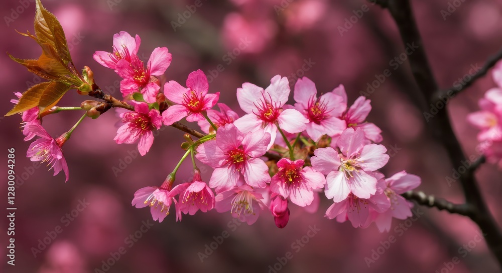 Beautiful cherry blossom background Beautiful cherry blossom background