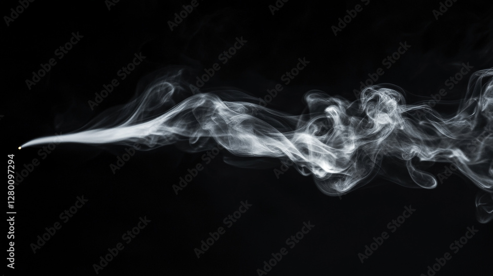Abstract smoke design element for various creative projects Abstract smoke design element for various creative projects
