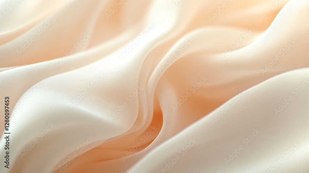 Fototapeta premium Elegant draped fabric background for various purposes